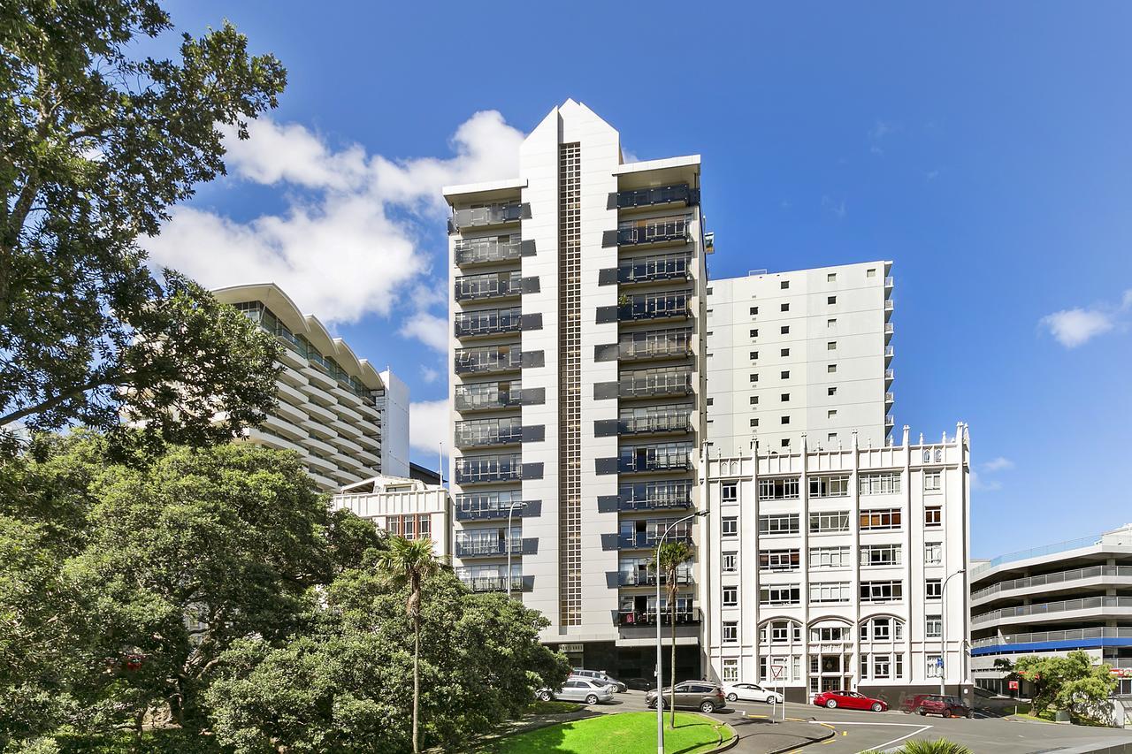 Central 12Th Floor Apt With City & Harbour Views Auckland Bagian luar foto